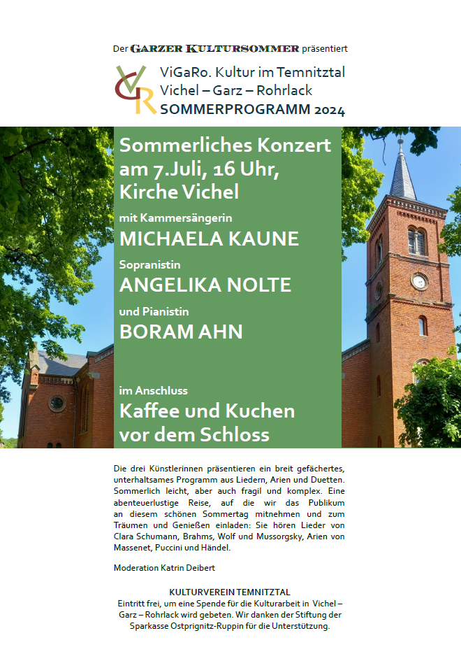 Sommerliches Konzert 2024